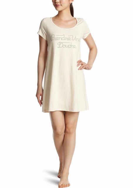 gelato pique ネオンロゴプリントTシャツドレス < ブランド  gelato pique ネオンロゴプリントTシャツドレス < ブランドの