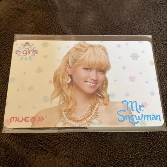 E-girls☆mr.Snowman☆Ami☆MCカード☆ < タレントグッズ  E-girls☆mr.Snowman☆Ami☆MCカード☆  < タレントグッズの