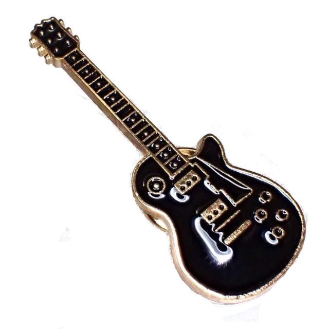 エレキギター エナメル ピンバッジ ピンズ バッジ ブローチ ピンブローチ 黒色 ブラック ラペルピン < 男性アクセサリー/時計 エレキギター エナメル ピンバッジ ピンズ バッジ ブローチ ピンブローチ 黒色 ブラック ラペルピン < 男性アクセサリー/時計の