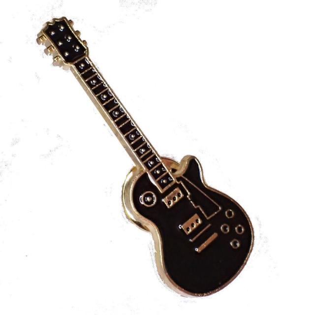 エレキギター エナメル ピンバッジ ピンズ バッジ ブローチ ピンブローチ 黒色 ブラック ラペルピン < 男性アクセサリー/時計 エレキギター エナメル ピンバッジ ピンズ バッジ ブローチ ピンブローチ 黒色 ブラック ラペルピン < 男性アクセサリー/時計の