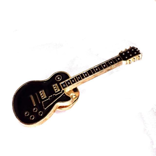 エレキギター エナメル ピンバッジ ピンズ バッジ ブローチ ピンブローチ 黒色 ブラック ラペルピン < 男性アクセサリー/時計 エレキギター エナメル ピンバッジ ピンズ バッジ ブローチ ピンブローチ 黒色 ブラック ラペルピン < 男性アクセサリー/時計の