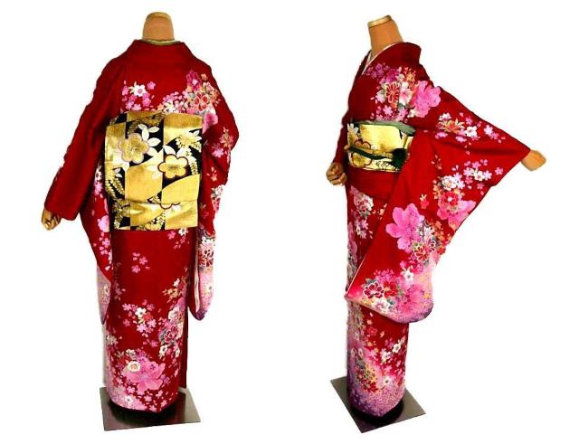 【最高級】新品同様 暈し染め 金彩 金駒シシュウ シシュウ 花手毬文 振袖 身丈170.5cm 裄丈68cm T3401 < 女性ファッション 【最高級】新品同様 暈し染め 金彩 金駒シシュウ シシュウ 花手毬文 振袖 身丈170.5cm 裄丈68cm T3401 < 女性ファッションの