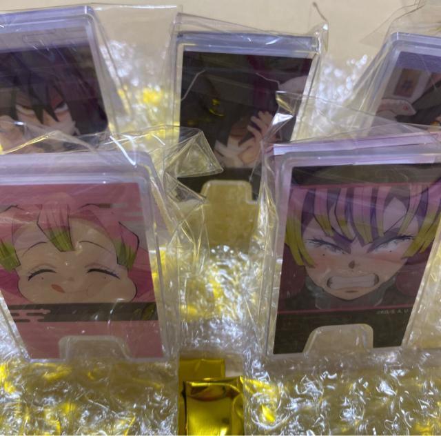 鬼滅の刃 ランダムスタンドクリップ 甘露寺蜜璃 伊黒小芭内 5点セット おばみつ < アニメ/コミック/キャラクター 鬼滅の刃 ランダムスタンドクリップ 甘露寺蜜璃 伊黒小芭内 5点セット おばみつ < アニメ/コミック/キャラクターの