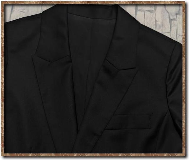 マイダルタニアン 1釦ウールジャケット 黒 < ブランド マイダルタニアン 1釦ウールジャケット 黒 < ブランドの