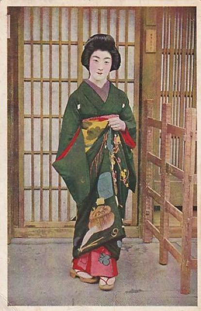 当時の女性 当時の絵はがきなど 3種【F-1】 < ホビー  当時の女性 当時の絵はがきなど 3種【F-1】 < ホビーの