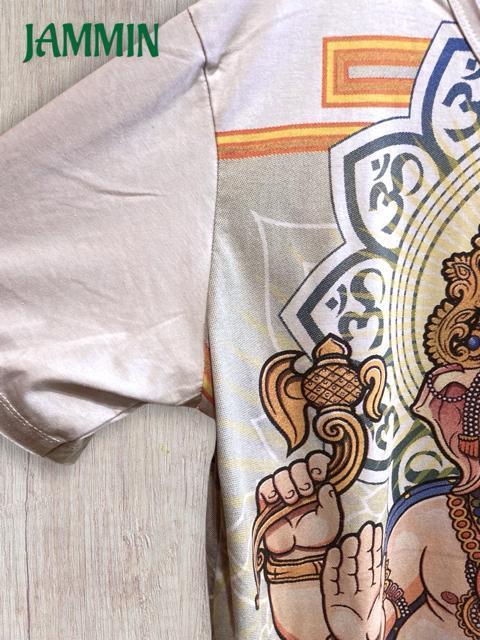 ガネーシャ神Tシャツ エスニック アジアン ガネーシャ ヒッピー 個性派 神様 < 男性ファッション ガネーシャ神Tシャツ エスニック アジアン ガネーシャ ヒッピー 個性派 神様 < 男性ファッションの