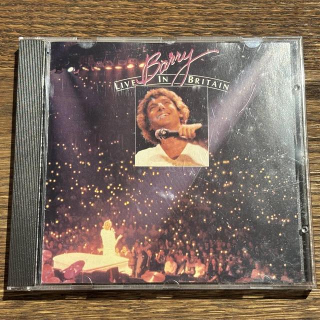 yBARRY MANILOWzBarry LIVE IN BRITAIN   CD/DVD/rfI 