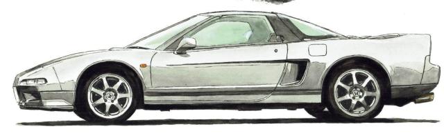 NC-206ホンダNSX/S800RS限定版画 直筆サイン額装 < 自動車/バイク NC-206ホンダNSX/S800RS限定版画 直筆サイン額装 < 自動車/バイク