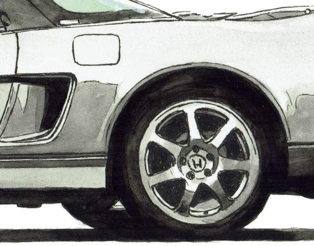NC-206ホンダNSX/S800RS限定版画 直筆サイン額装 < 自動車/バイク NC-206ホンダNSX/S800RS限定版画 直筆サイン額装 < 自動車/バイク