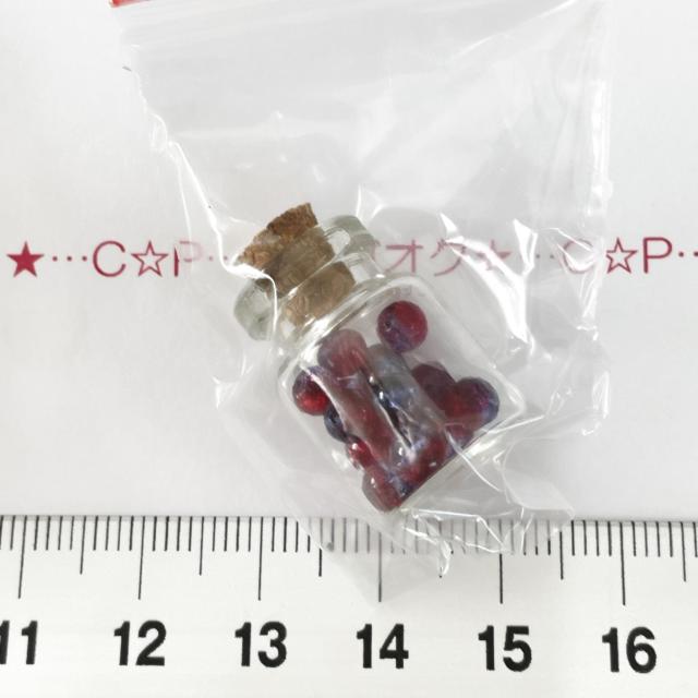 29*クラックガラスビーズ入り ガラスの小瓶 蓋接着なし 20 < 女性ファッション  29*クラックガラスビーズ入り ガラスの小瓶 蓋接着なし 20  < 女性ファッションの