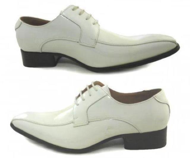 1円~C108新品SARABANDE本革日本製スワールトゥ/レースアップ外羽根ドレスシューズ24a艶白♂ < 男性ファッション 1円~C108新品SARABANDE本革日本製スワールトゥ/レースアップ外羽根ドレスシューズ24a艶白♂ < 男性ファッションの