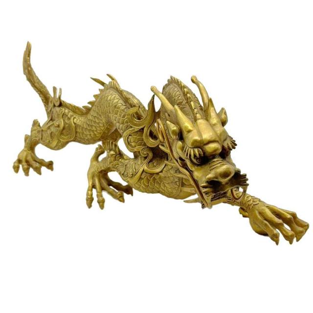 風水 置物 龍 五本爪龍 皇帝龍 ドラゴン 真鍮 ブロンズ オブジェ < インテリア/ライフ 風水 置物 龍 五本爪龍 皇帝龍 ドラゴン 真鍮 ブロンズ オブジェ < インテリア/ライフの
