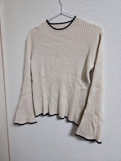 LOWRYS FARMハイショクハイネックプルオーバーLSホワイト / FREE < ブランド LOWRYS FARMハイショクハイネックプルオーバーLSホワイト / FREE < ブランドの