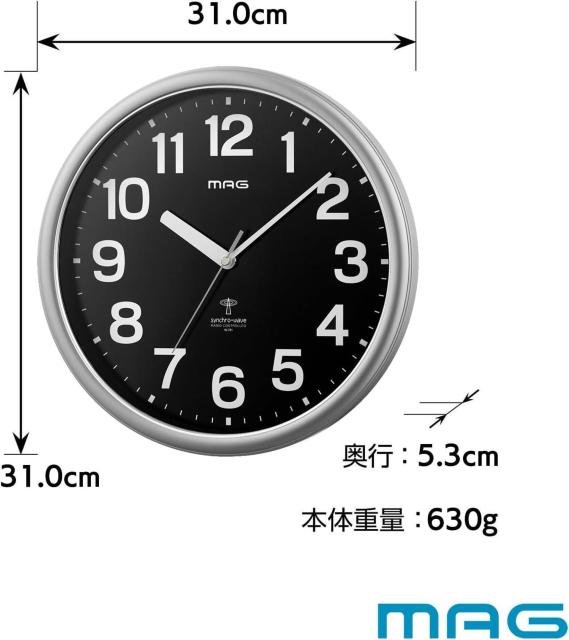 MAG(�}�O) �|�����v �Ǌ|�����v �d�g���v �A�i���O ���a31.0�p ��ԕb�j��~ �u���b�N �� �V���o�[ �i�I�X �� �C���e���A/���C�t�� 