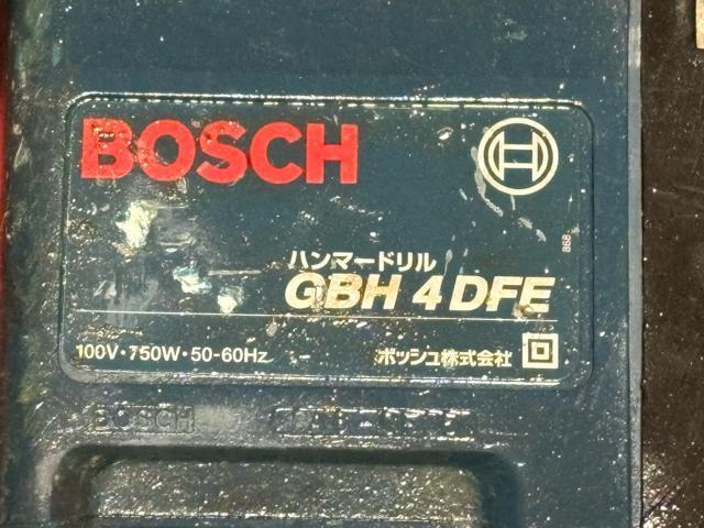 BOSCH �n���}�[�h�����@GBH4DFE ���Ó���i�@�Ǖi�@4285-07-7 �� �y�b�g/��|/���|�� 