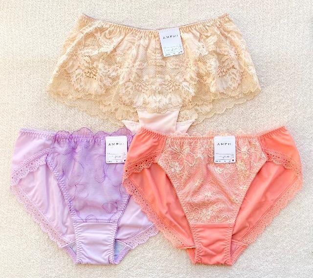 Wacoal AMPHI �V���[�c���q�b�v�n���O M�T�C�Y 3���Z�b�g  �� �����t�@�b�V������ 