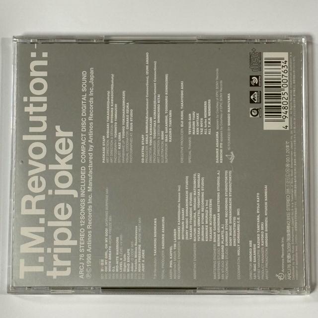 T.M.Revolution / Triple Joker < タレントグッズ T.M.Revolution / Triple Joker < タレントグッズの