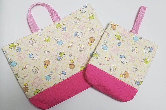 【本日限定】BS52 すみっコぐらし レッスンバッグ3点set(*^O^*)ハンドメイド < キッズ/ベビー  【本日限定】BS52 すみっコぐらし レッスンバッグ3点set(*^O^*)ハンドメイド < キッズ/ベビーの