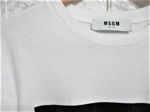 ☆MSGM エムエスジーエム ボックスロゴ プリント Tシャツ/メンズ/S☆オーバーサイズ < ブランド  ☆MSGM エムエスジーエム ボックスロゴ プリント Tシャツ/メンズ/S☆オーバーサイズ < ブランドの