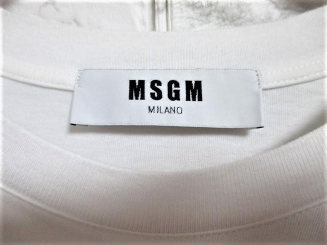 ☆MSGM エムエスジーエム ボックスロゴ プリント Tシャツ/メンズ/S☆オーバーサイズ < ブランド  ☆MSGM エムエスジーエム ボックスロゴ プリント Tシャツ/メンズ/S☆オーバーサイズ < ブランドの