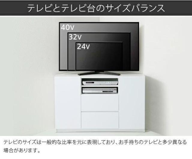 �e���r�� �R�[�i�[�n�C�^�C�v�@�z���C�g�@�e���r�{�[�h �w�ʎ��[TV�{�[�h �� �C���e���A/���C�t�� 