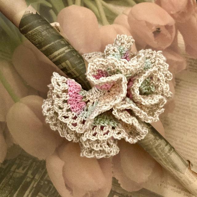 ハンドメイド♪レース編みシュシュ < 女性ファッション  ハンドメイド♪レース編みシュシュ < 女性ファッションの
