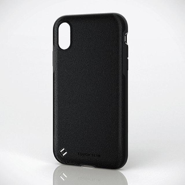 iPhoneXR ケース レザー調 ブラック PM-A18CTSTBK エレコム < PC本体/周辺機器  iPhoneXR ケース レザー調 ブラック PM-A18CTSTBK エレコム < PC本体/周辺機器の