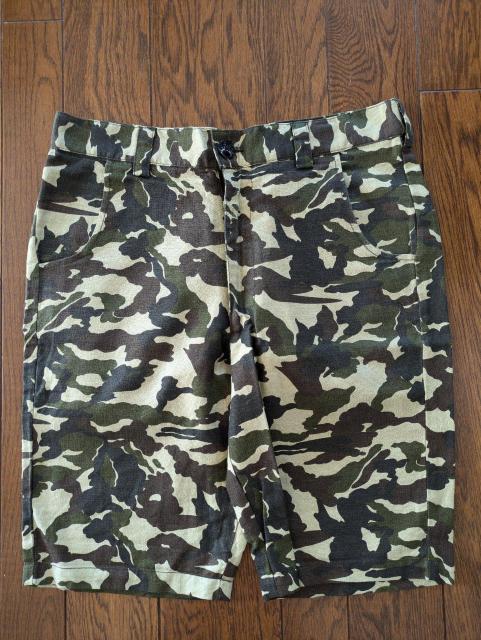 BLACK FLAME ブラックフレーム カモフラ ベスト パンツ < 男性ファッション  BLACK FLAME ブラックフレーム カモフラ ベスト パンツ < 男性ファッションの