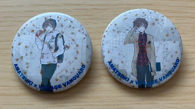 歌い手天月× ヴィレッジヴァンガードコラボ缶バッジ2個セット < アニメ/コミック/キャラクター  歌い手天月× ヴィレッジヴァンガードコラボ缶バッジ2個セット  < アニメ/コミック/キャラクターの