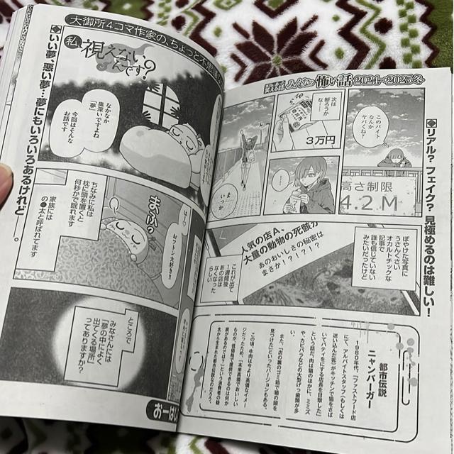 ↓(最新刊)本当にあった笑える話 みんなの怖い話 2024→2025冬 < 本/雑誌  ↓(最新刊)本当にあった笑える話 みんなの怖い話 2024→2025冬 < 本/雑誌の