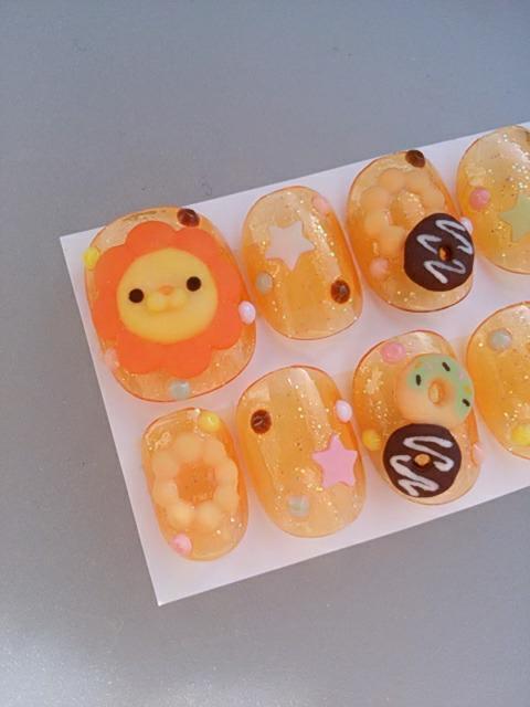 売り切りsale☆クリアオレンジ.ライオン&ドーナツ.ショート.訳あり < 香水/コスメ/ネイル  売り切りsale☆クリアオレンジ.ライオン&ドーナツ.ショート.訳あり < 香水/コスメ/ネイルの