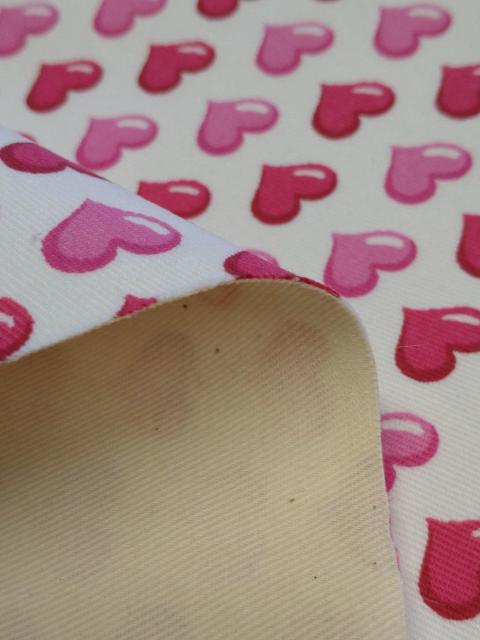 (S32212)約108cm幅×約0.5m・ハート柄・バッグ、インテリア用布地 < ペット/手芸/園芸 (S32212)約108cm幅×約0.5m・ハート柄・バッグ、インテリア用布地 < ペット/手芸/園芸の