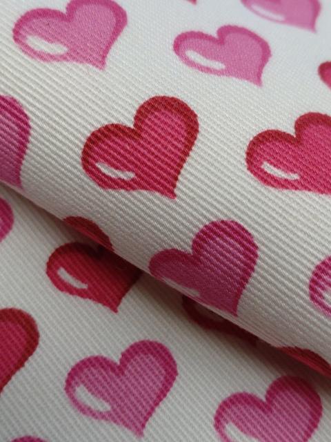 (S32212)約108cm幅×約0.5m・ハート柄・バッグ、インテリア用布地 < ペット/手芸/園芸 (S32212)約108cm幅×約0.5m・ハート柄・バッグ、インテリア用布地 < ペット/手芸/園芸の