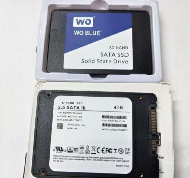 訳アリ価格!SSD4TB!2.5SATA内蔵型1枚/SSD1TB、SSD2TB もあり < PC本体/周辺機器  訳アリ価格!SSD4TB!2.5SATA内蔵型1枚/SSD1TB、SSD2TB もあり  < PC本体/周辺機器の