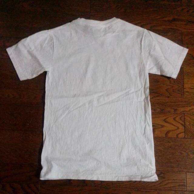 LONGJOHN メンズ Mサイズ 白 半袖 Tシャツ < 男性ファッション  LONGJOHN メンズ Mサイズ 白 半袖 Tシャツ < 男性ファッションの