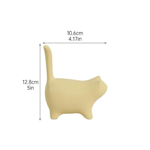 陶器猫 オブジェ 猫フォルム 置物 小タイプ リビング 人気デザイン < インテリア/ライフ 陶器猫 オブジェ 猫フォルム 置物 小タイプ リビング 人気デザイン < インテリア/ライフの