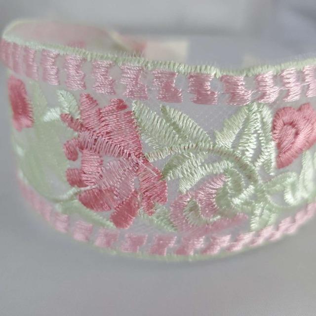 A★エスニックスタイル!花デザイン刺繍ワイドカチューシャ★ < 女性アクセサリー/時計 A★エスニックスタイル!花デザイン刺繍ワイドカチューシャ★ < 女性アクセサリー/時計の