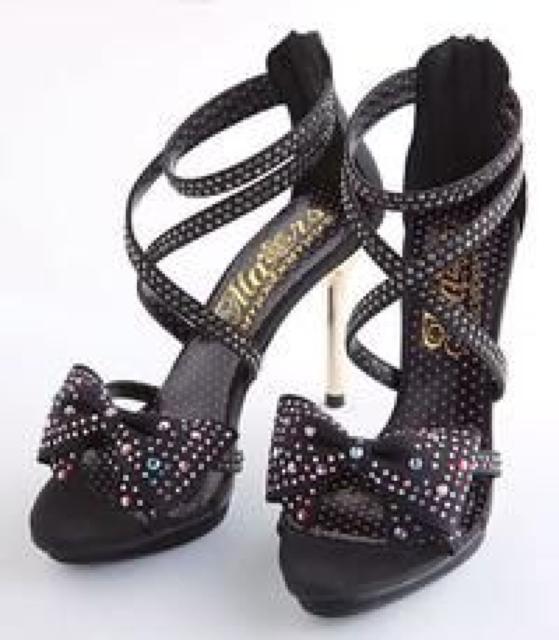 MARS☆キラキラおりぼん付きサンダル☆ブラック☆S☆美品 < ブランド MARS☆キラキラおりぼん付きサンダル☆ブラック☆S☆美品 < ブランドの