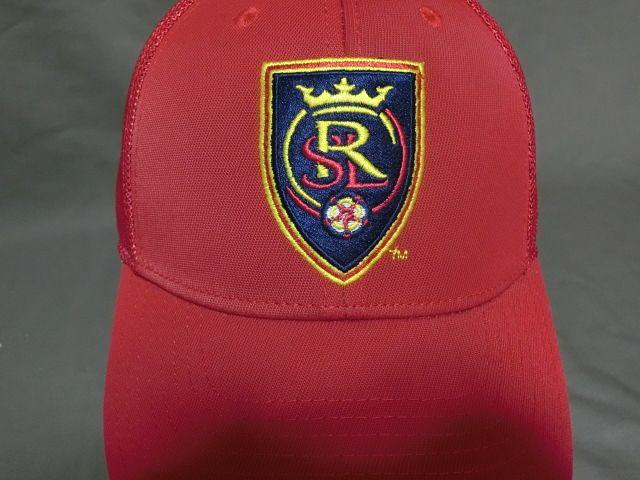 adidas製【MLS】レアル ソルトレイク ロゴ刺繍メッシュCAP < レジャー/スポーツ  adidas製【MLS】レアル ソルトレイク ロゴ刺繍メッシュCAP  < レジャー/スポーツの