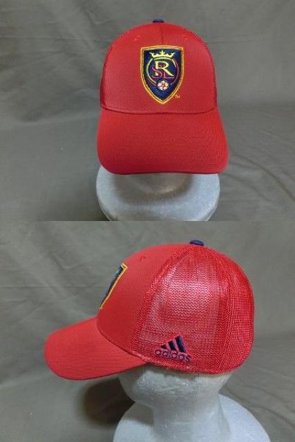 adidas製【MLS】レアル ソルトレイク ロゴ刺繍メッシュCAP < レジャー/スポーツ  adidas製【MLS】レアル ソルトレイク ロゴ刺繍メッシュCAP < レジャー/スポーツの