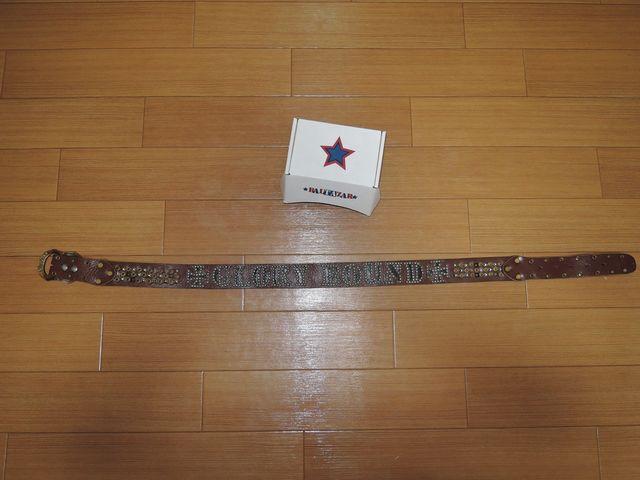 新品COOTIEクーティー×BALTAZARスタッズベルトS茶黒 < ブランド  新品COOTIEクーティー×BALTAZARスタッズベルトS茶黒 < ブランドの