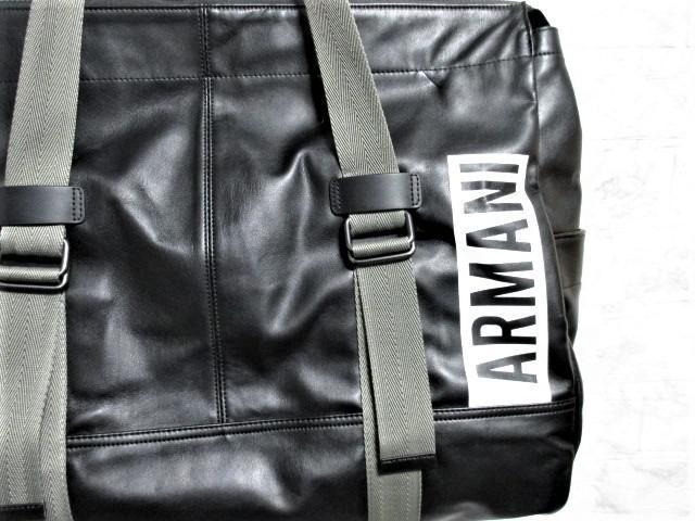 ☆ARMANI EXCHANGE アルマーニ エクスチェンジ ビッグ ロゴ プリント トートバッグ バッグ/メンズ/黒☆新作モデル < ブランド ☆ARMANI EXCHANGE アルマーニ エクスチェンジ ビッグ ロゴ プリント トートバッグ バッグ/メンズ/黒☆新作モデル < ブランドの