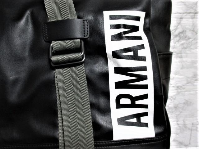 ☆ARMANI EXCHANGE アルマーニ エクスチェンジ ビッグ ロゴ プリント トートバッグ バッグ/メンズ/黒☆新作モデル < ブランド ☆ARMANI EXCHANGE アルマーニ エクスチェンジ ビッグ ロゴ プリント トートバッグ バッグ/メンズ/黒☆新作モデル < ブランドの