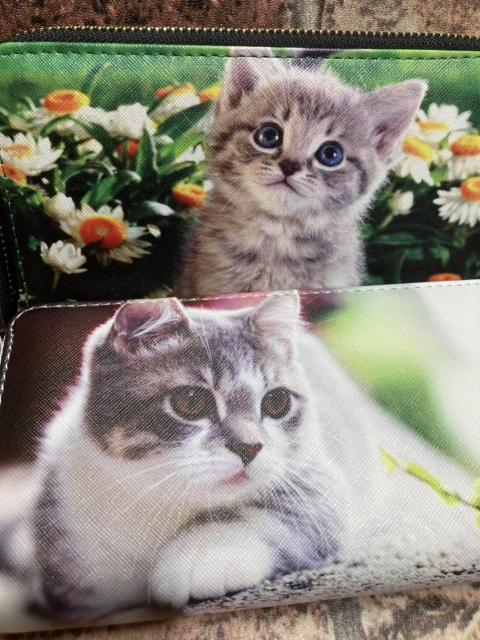 送料無料!どれも可愛いすぎ猫転柄ラウンドゴールドファスナー長財布(6柄から)1個 < 女性ファッション  送料無料!どれも可愛いすぎ猫転柄ラウンドゴールドファスナー長財布(6柄から)1個 < 女性ファッションの