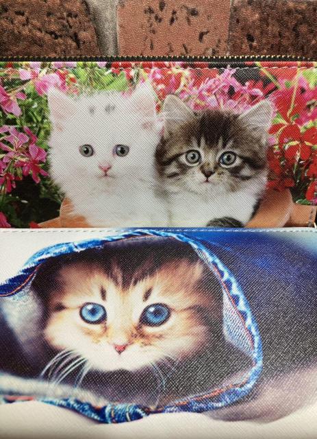 送料無料!どれも可愛いすぎ猫転柄ラウンドゴールドファスナー長財布(6柄から)1個 < 女性ファッション  送料無料!どれも可愛いすぎ猫転柄ラウンドゴールドファスナー長財布(6柄から)1個 < 女性ファッションの