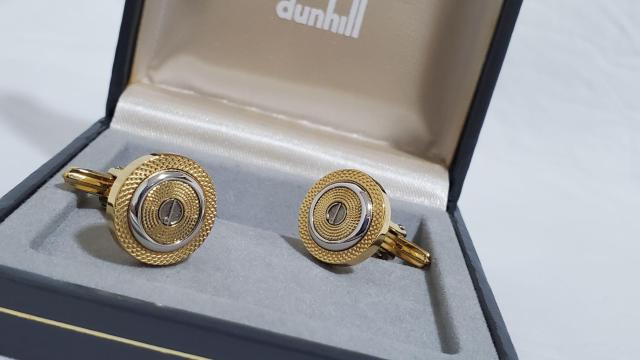 正規未 ダンヒル dロゴ 3連ラウンドリング ジュエリーカフス トリニティサークルカフリンクス メッシュコンビカラーボタン 付属有 < ブランド  正規未 ダンヒル dロゴ 3連ラウンドリング ジュエリーカフス トリニティサークルカフリンクス メッシュコンビカラーボタン 付属有  < ブランドの