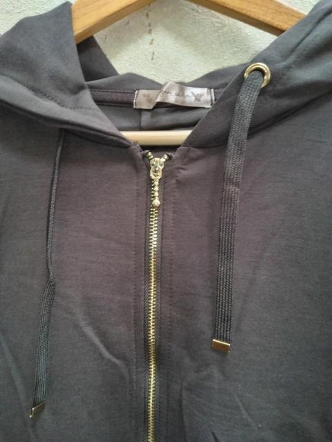 3Lモカ光沢ショートパーカー < 女性ファッション 3Lモカ光沢ショートパーカー < 女性ファッションの