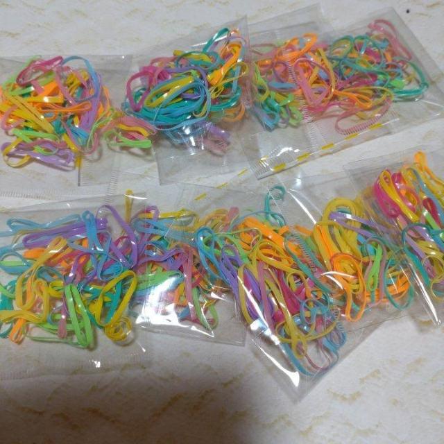 カラフル絡みにくいヘアゴム10個セット < 女性アクセサリー/時計  カラフル絡みにくいヘアゴム10個セット  < 女性アクセサリー/時計の