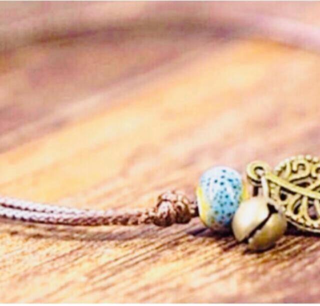 b275 アンクレット ペアー ブルー 二個セット男女兼用 < 女性アクセサリー/時計 b275 アンクレット ペアー ブルー 二個セット男女兼用 < 女性アクセサリー/時計の