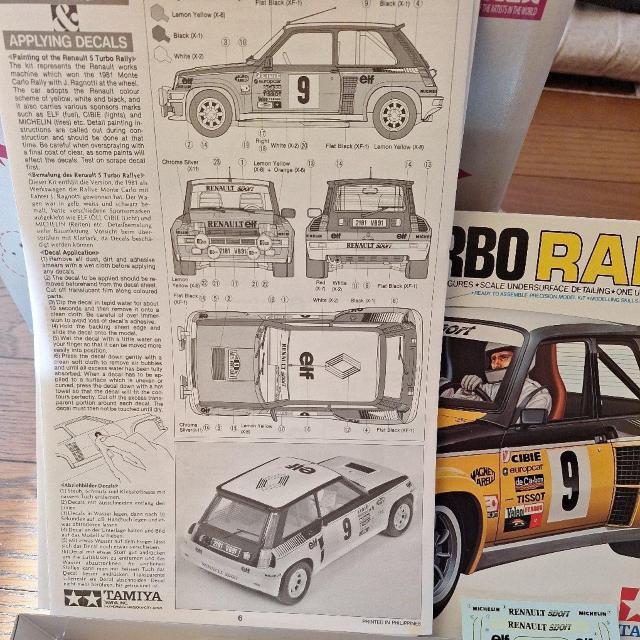 1/24タミヤスポーツカーシリーズNO27ルノー5サンクターボラリー仕様車【モーター付けます。未使用】 < ホビー  1/24タミヤスポーツカーシリーズNO27ルノー5サンクターボラリー仕様車【モーター付けます。未使用】 < ホビーの